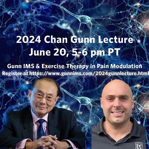 2024 Chan Gunn Lecture - GUNN IMS