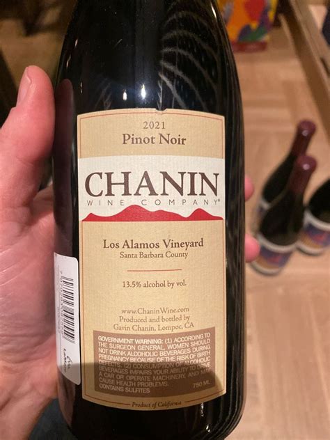 2024 Chanin Pinot Noir Los Alamos Vineyard - CellarTracker