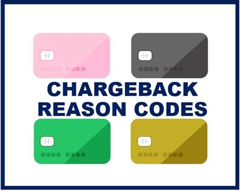 Chargeback reason codes  The separation of the Return ReasonChargeback reason code 13