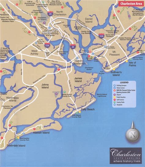 Charleston sc directions  View or download maps of various parks