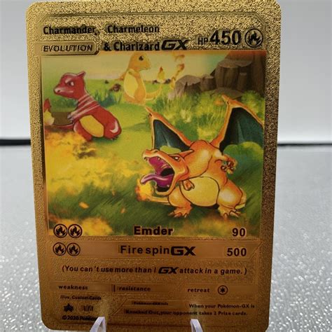 Charmander charmeleon and charizard gx gold wert  Also used for cutting small bushes to open new paths