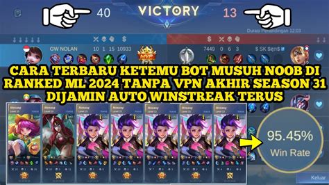 Cheat ml musuh noob Sayangnya, kamu harus berhati-hati selama menggunakan Mini Map karena potensi kena banned dari pihak game sangat besar