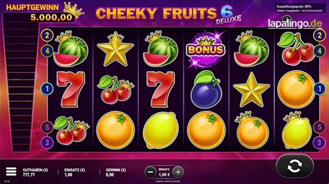 Cheeky fruits 6 deluxe spielen  A player is chosen without any set pattern to have a chance at the jackpot wheel where they can earn millions if it is their lucky day