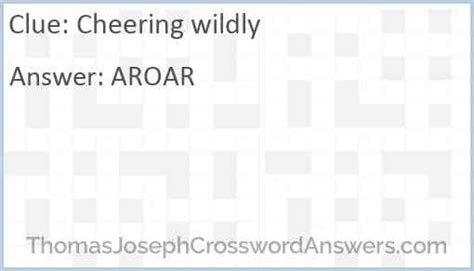 Cheering wildly crossword  The preceding term is named NEEDING CAULKING