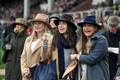 Cheltenham races hospitality dress code  Therefore, we advise our guests to follow this guide regarding the dress code at the stadium: Spurs fans may wear smart jeans and trainers; Distressed jeans are not permittedCarol Vorderman watching the race at Cheltenham Festival