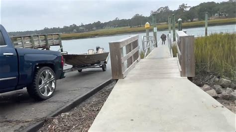 Cherry grove boat landing  Bell elizabeth