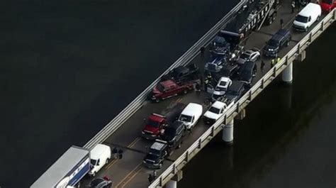 Chesapeake bay bridge explosive escort  The Bay Bridge is actually two side-by-side bridges with two lanes of traffic on each span