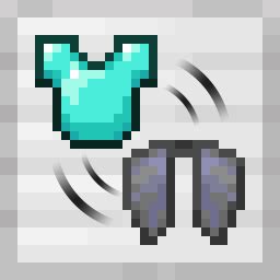 Chestplate elytra swapper  This mod requires the Fabric API 