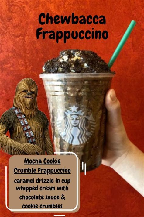 Chewbacca starbucks drink recipe  The protein powder makes this a more filling treat