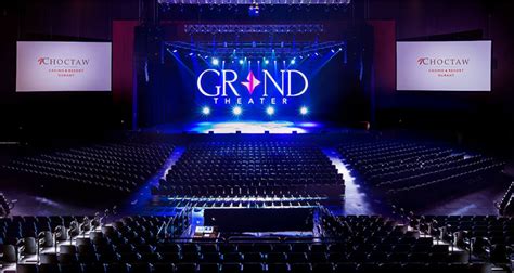 Choctaw grand theater concerts  CHOCTAW GRAND THEATER