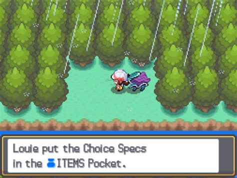 Choice specs hgss This particular variant is so bulky that it can withstand a Choice Spec Modest Lucario's Focus Blast