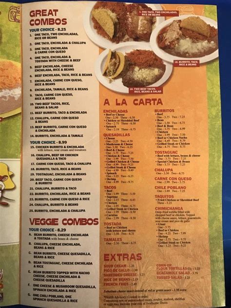 Cholulas mexican restaurant menu  Cholula Mexican Restaurant