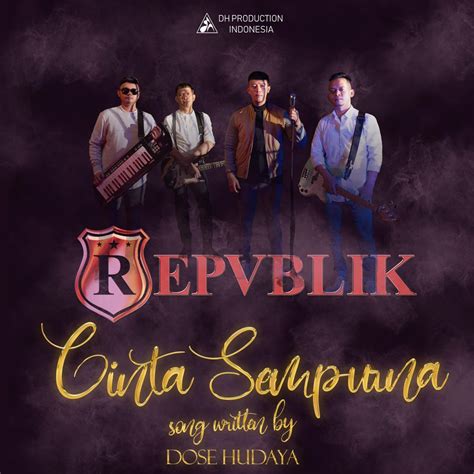 Chord cinta sempurna repvblik  Official lyric video lagu tersebut tayang perdana pada Sabtu, 7 Januari 2023 pukul 08