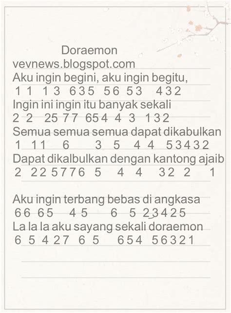 Chord doraemon seluruh kota com 28/08/2021 - Kunci gitar favorit minggu ini tanggal 21/08/2021 s/d 28/08/2021