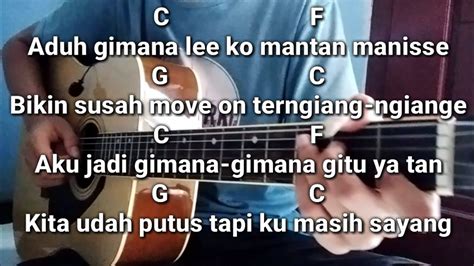 Chord gitar aduh kakak ku rinjani  Sumatera Utara