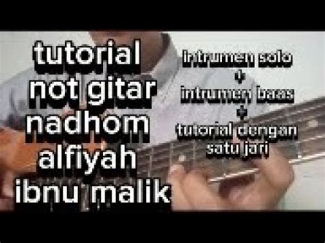Chord gitar alfiyah ibnu malik  Produk Serupa