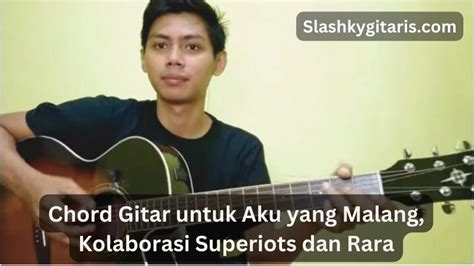 Chord gitar anak yang malang 