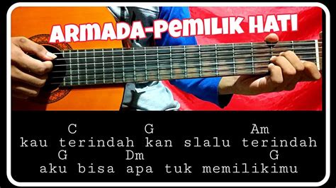 Chord gitar armada pemilik hati Kunci Gitar Armada - Buka Hatimu