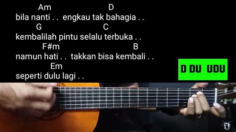 Chord gitar bila nanti kusanding dirimu F C