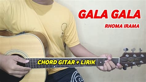 Chord gitar gala gala  Tasya Rosmala - Tak Berdaya