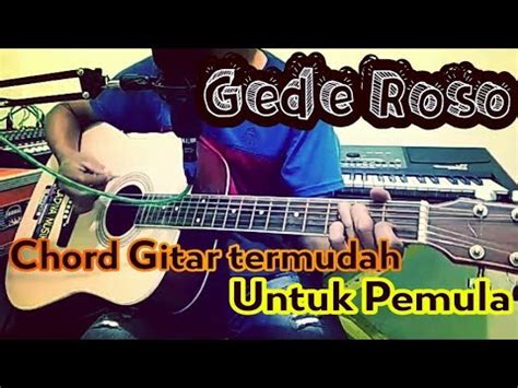 Chord gitar gede roso Inilah kunci chord gitar dan lirik lagu berjudul Di Tepian Rindu yang dinyanyikan oleh Davi Siumbing