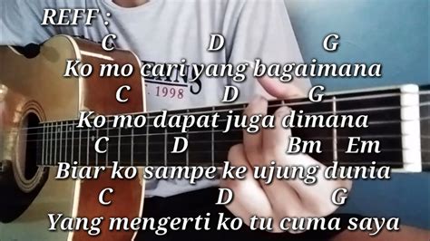 Chord gitar ko mo cari yang bagaimana  ya kalo sa salah, tolong di ubah