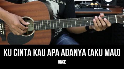 Chord gitar ku cinta kau apa adanya co