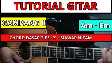 Chord gitar mawar hitam  Facebook