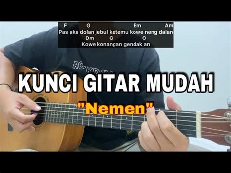 Chord gitar pasang ku dolan jebul  F yen mung niat dolanan G C Bm Am ojo karo aku sing tenanan