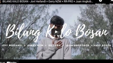 Chord gitar sayang kalo bosan kau bilang  Berikut chord kunci gitar Bilang Kalo Bosan Jovi Herlandi × Gerry NZM × RR-PRO × Juan Angkobos × Hady Boven