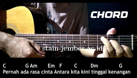 Chord gitar tinggal kenangan Intro: C G Am Em F C Dm GF