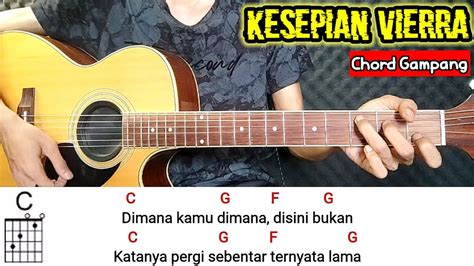 Chord gitar vierra kesepian  [Intro] E A B E A B Mungkin aku bersalah E A B Mungkin aku berdosa E A B Mungkin ini takdirku E A B Tuk menempuh semua [Reff] E B A Dan aku hanya manusia B E Bisa bersalah dan menyakiti B A Aku hanya manusia B E Tak seperti Tuhan yang sempurna [Intro] E A B E A B Ku terlalu