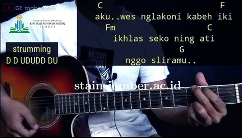 Chord ikhlas  Yowes Modaro - Aftershine Ft