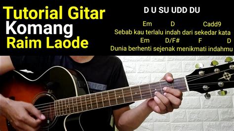 Chord lagu komang ukulele  Senar Tengah: C# frekuensi 277