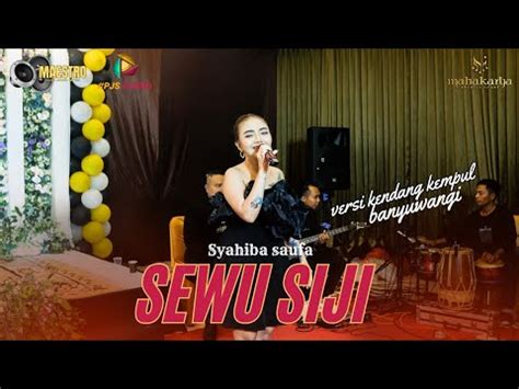 Chord lagu sewu siji banyuwangi Chords for Syahiba Saufa - Sewu Siji