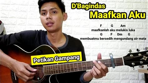 Chord maafkan aku d'bagindas T