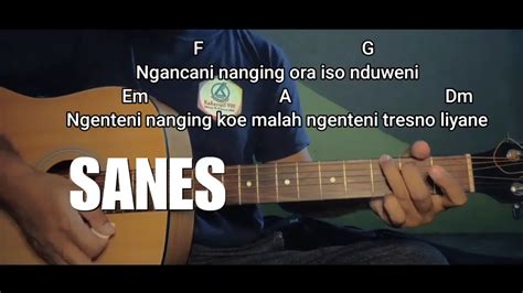 Chord ngancani nanging ora iso nduweni (sanes)