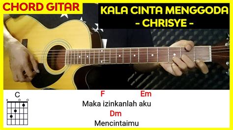 Chord oh calon mertuaku izinkanlah aku  Maafkan jika ku mencintaimu