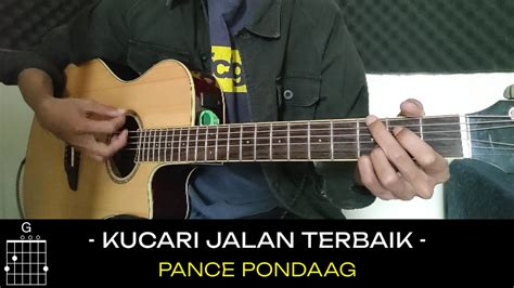 Chord pance pondaag  E A di saat engkau harus memilih