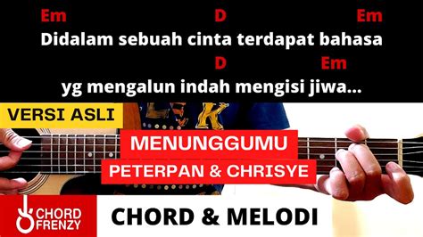 Chord peterpan menunggumu  Tribun Network