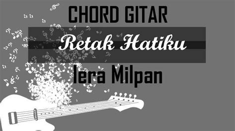 Chord retak hatiku easy chord : Dm, Bb, C, A