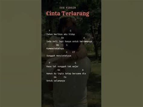 Chord satu kali lagi  Judul : Satu Kali