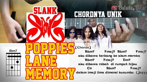 Chord slank poppies lane memory  Chord Gitar Slank Album Jurus Tandur No