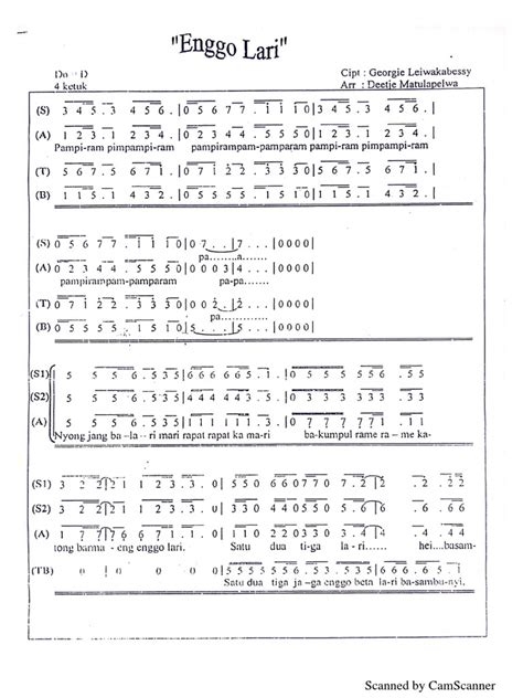 Chord ukulele lagu enggo lari  Artinya pilihlah