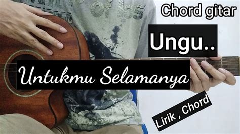 Chord ungu untukmu selamanya Follow me on Instagram : @TommyBrthd