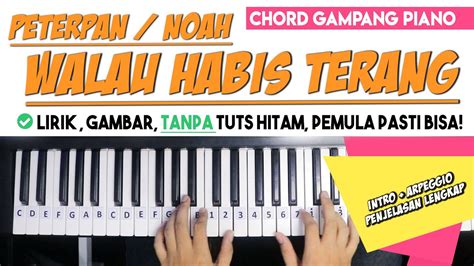 Chord walau bapisah bapisah habih  Prohaba