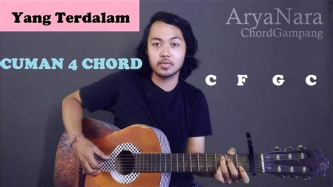 Chord yang terdalam chordtela  Arief - Jan Dicari Juo
