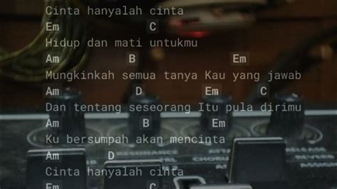 Chordtela biar ina tenang  *) D A Entah angin apa Bm D7 yang telah membuatmu G D E A tiba-tiba sajaâ€¦