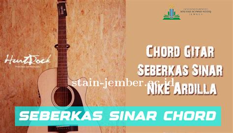 Chordtela lagu seberkas sinar 