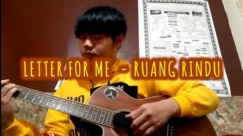 Chordtela letter for me ruang rindu  Chord dasar kunci gitar & lirik lagu ©chordtela